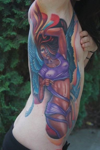 Looking For Unique Tattoos Pin Up Angel Tattoo
