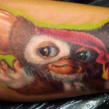 Cesar Perez Tattoos - gizmo/ gremlins color tattoo