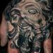 Tattoos - bernini / longinus black and grey hand tattoo - 72077