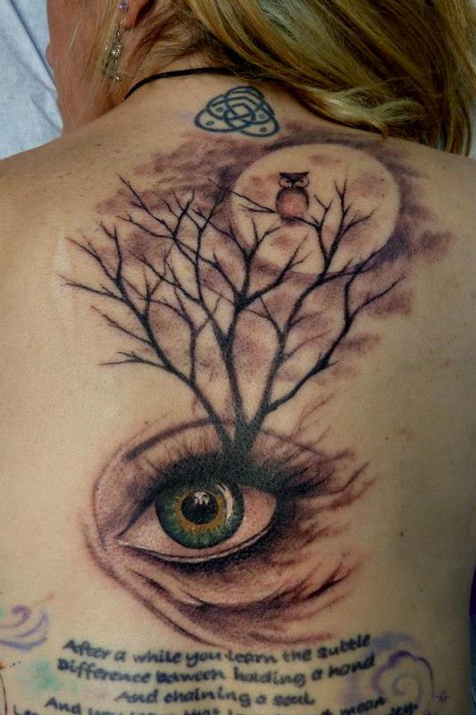 Eye Tree by Mully : Tattoos