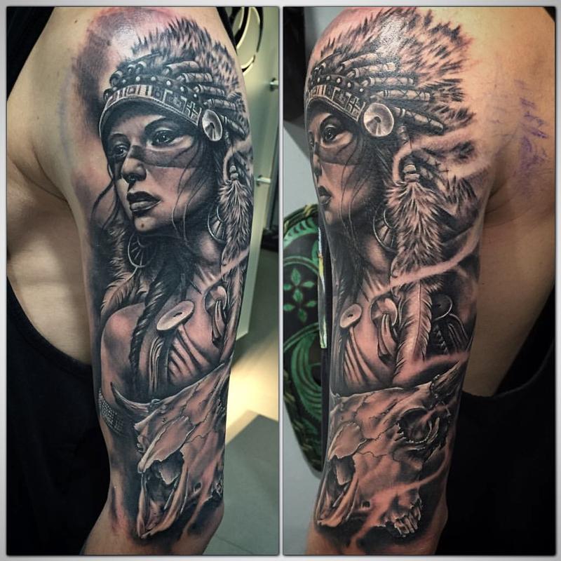 28 Lobo India Tattoo Black Grey Best 25 Indian