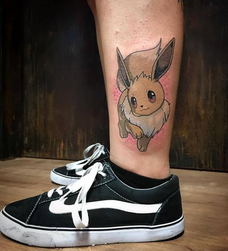 Tattoos - Eevee Pokemon in Color - 129960