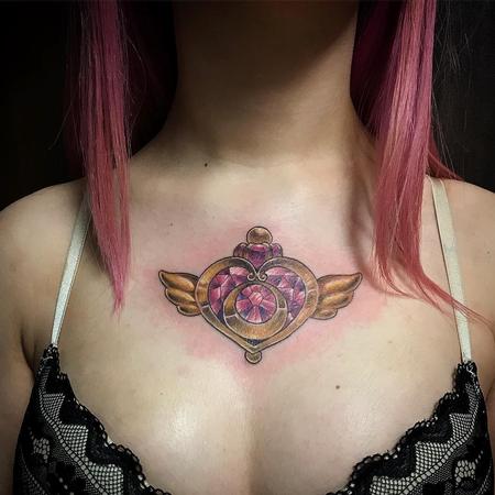 Tattoos - Sailor Moon Jewelry Tattoo in Color - 131359