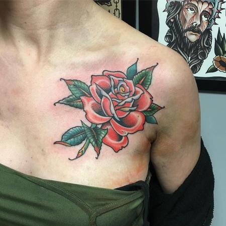 Tattoos - Rose tradi - 132644