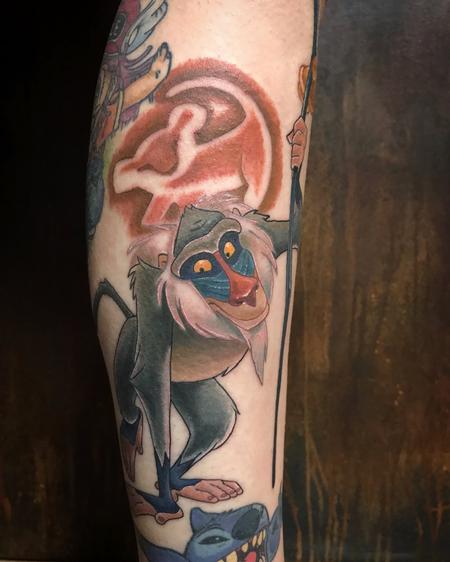 Tattoos - Rafiki/simba/lion king - 132639