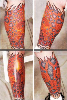 Tattoos - Alex Grey Sleeve Tattoo - 26660