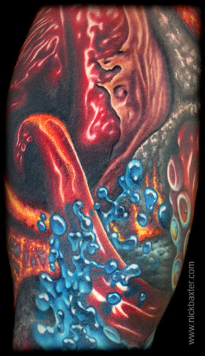 Tattoos - Donnie Danger Sleeve (Detail 2) - 8404