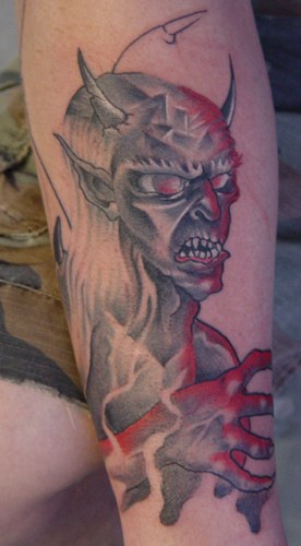 Jamie Cross - Demon sleeve