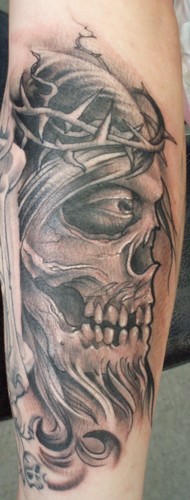 Jamie Cross - Jesus skull