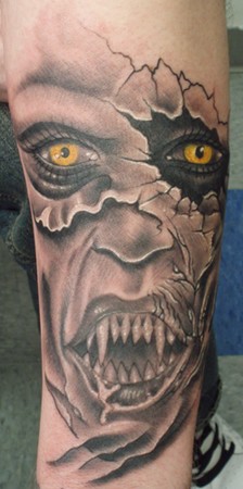 Jamie Cross - Freehand vampire