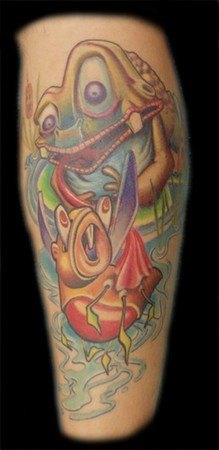 Scott Olive - Frog Cover-up