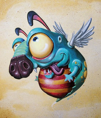 Scott Olive - Franky the Pigfly