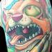 Alcohol Induced Turrets Syndrome Cat Tattoo Design Thumbnail