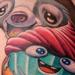 Sloth Cupcake Loving Tattoo Design Thumbnail