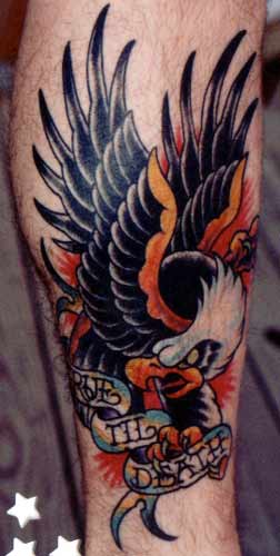 eagle traditional tattoo