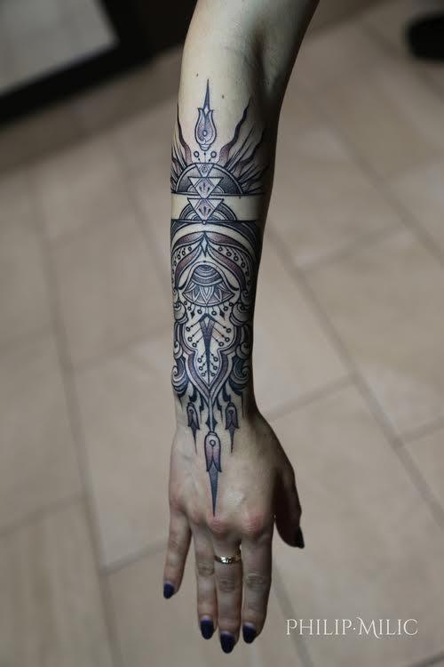 Ornamental Blackwork by Philip Milic TattooNOW