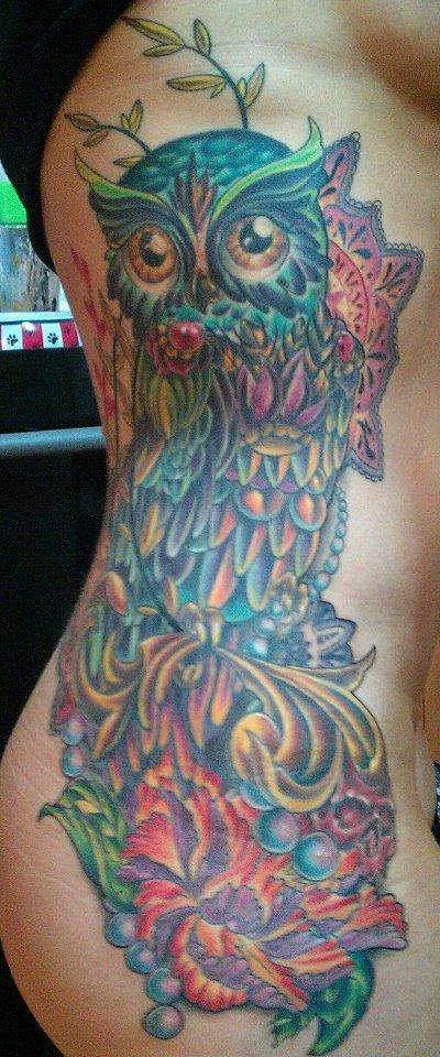 Tattoos - owl - 73844