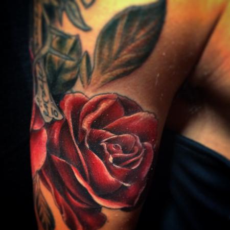 Tattoos - Rose - 96430