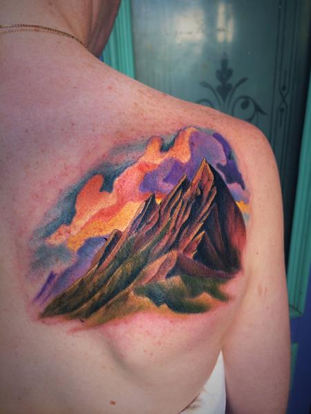 Tattoos - Flat Irons mtn - 96433