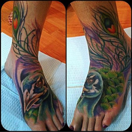 Tattoos - Peacock - 96425