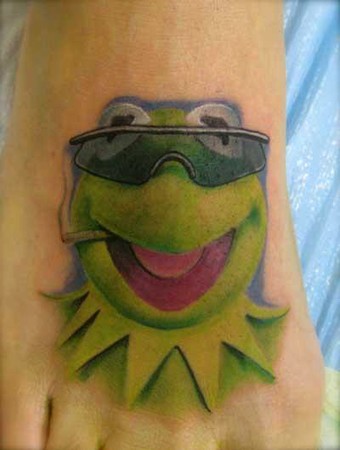 Carlos Rojas - Kermit Tattoo