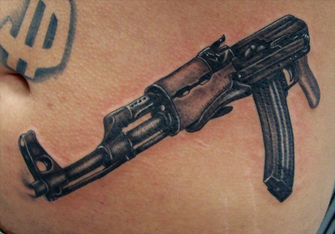 ak 47 by steve gibson tattoos ak 47 by steve gibson tattoos