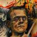 Tattoos - Frankenstein and Bride of Frankenstein  - 65932