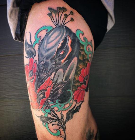 Billy Williams Peacock by Billy Williams TattooNOW