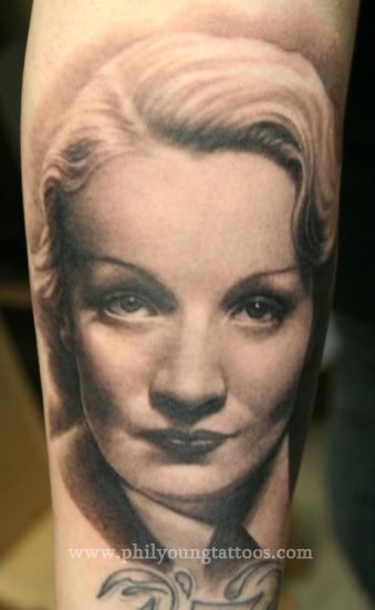 Phil Young - Marlene Dietrich Portrait