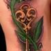 Tattoos - Key and Rose - 79666