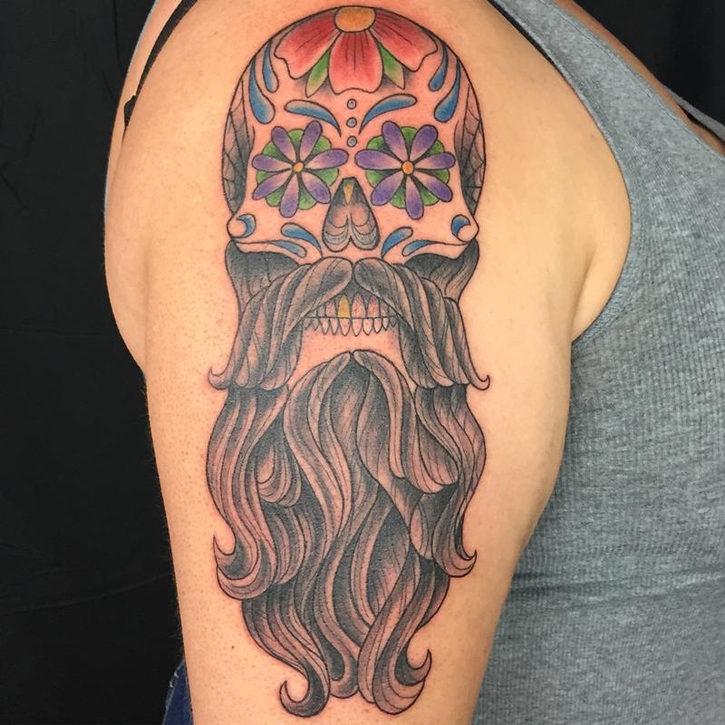 BEARD SKULL by Pineapple : TattooNOW