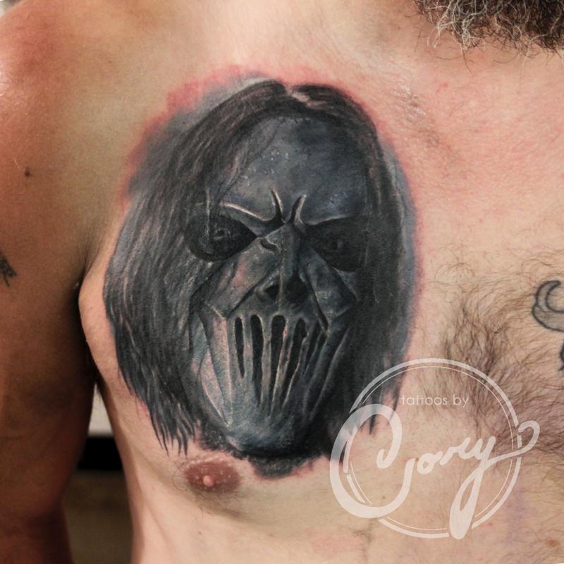 slipknot portrait coverup by cory claussen tattoos slipknot portrait coverup by cory claussen tattoos