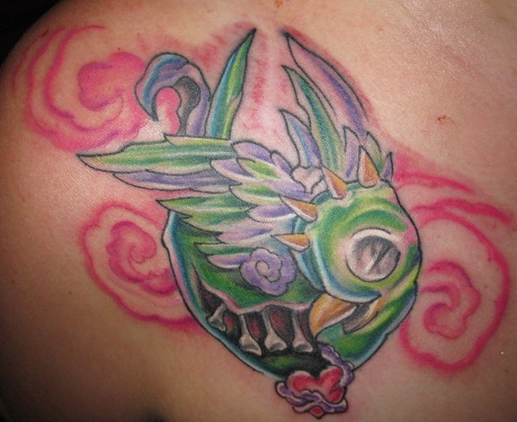 Tattoos - Zombie Bird, Boy - 50223