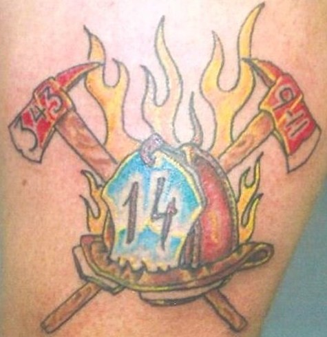 Tattoos - firefighter - 51331