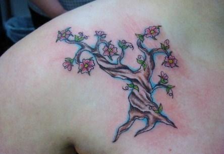 Tattoos - Twisted tree - 54896