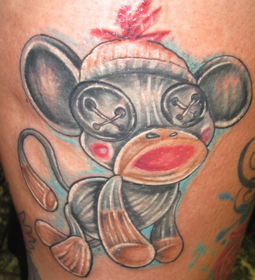 Tattoos - Sock Monkey - 50220