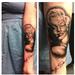 Tattoos - very small monroe portrait  - 75054