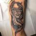 Tattoos - skull face girl  - 75273