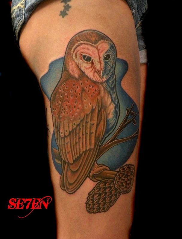 barn owl tattoos meaning