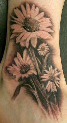 Jesse Rix - Daisies Tattoo