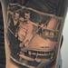 Tattoos - Military Portrait Half Sleeve - 91712