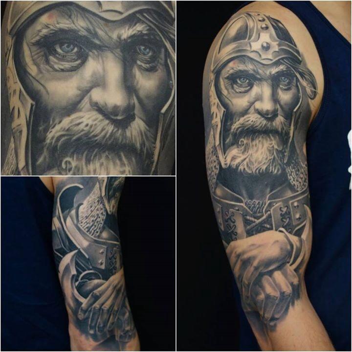 Old Danish Viking By Dennis Wehler: Tattoonow