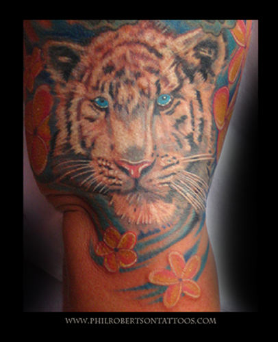 Looking for unique  Tattoos? Siberian tiger