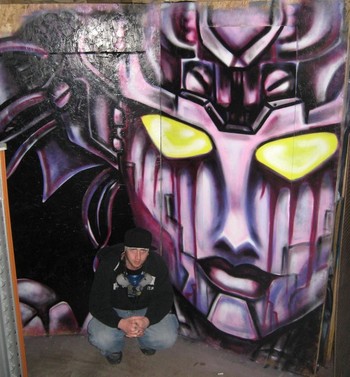 Tattoos - Arcee Graffiti - 43409