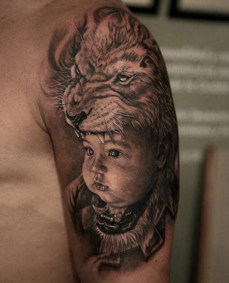 Tattoos - Son Lion Headdress - 95890