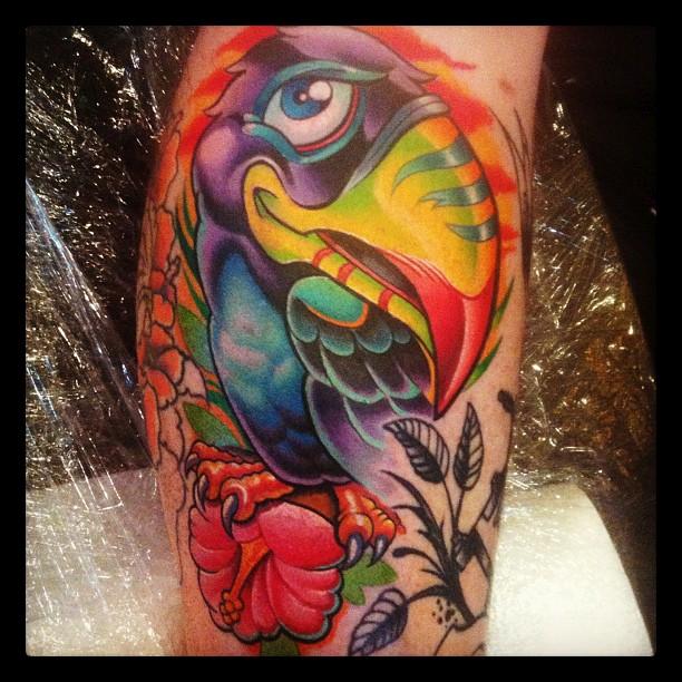 Toucan Tattoo by Tony Ciavarro TattooNOW