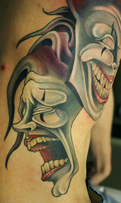 Ideas for Cool Laugh Now Cry Later Tattoos - Famous Tattoo Artists