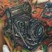 Tattoos - Camera Chest Piece Tattoo - 68336