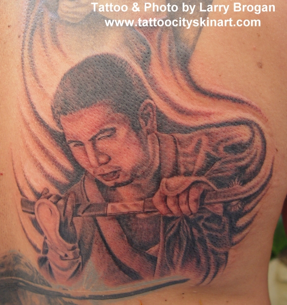 Tattoos Tattoos Dark Skin Zatoichi the blind samurai