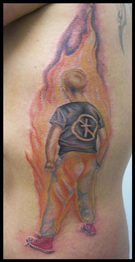 James Rowe - Bad Religion Tattoo